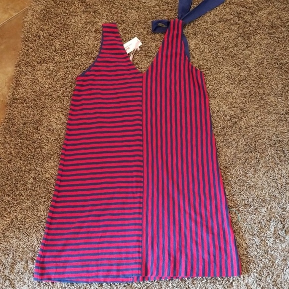 NWT Vineyard Vines Resort Stripe Bow Knit Dress - Picture 6 of 6